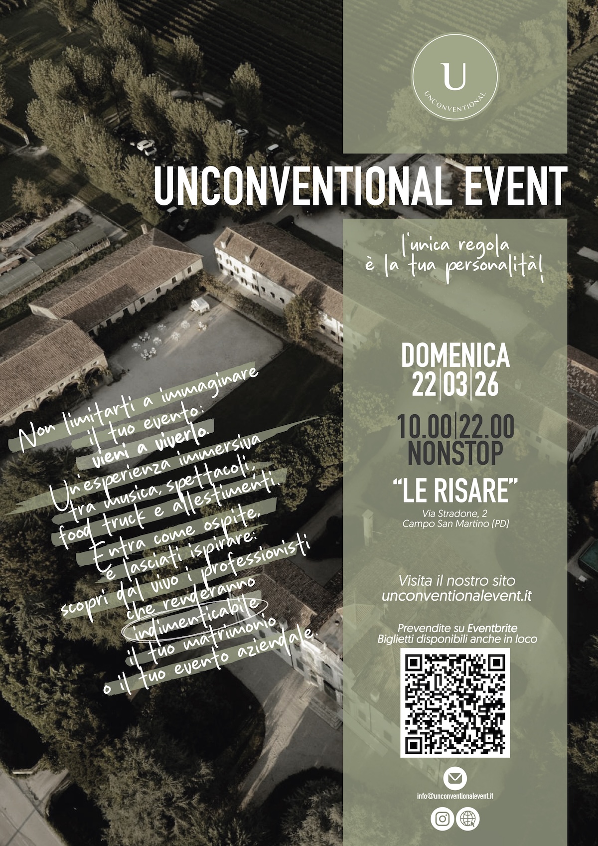 unconventioal event le risare domenica 22 marzo 2026 unconventioal event le risare domenica 22 marzo 2026